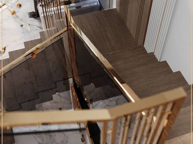 Балясины из стекла и нержавейки