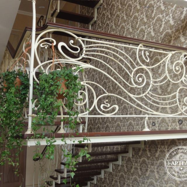 Кованое ограждение 