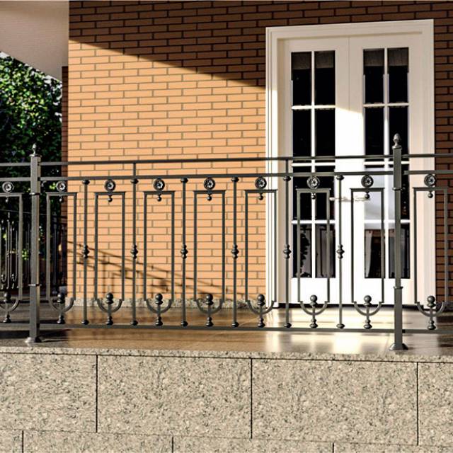 Кованые перила для террасы