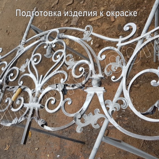 Фото 11 - 57 Обработка кованого изделия Обработка кованого изделия