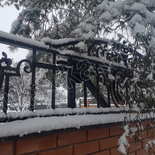 Кованый забор